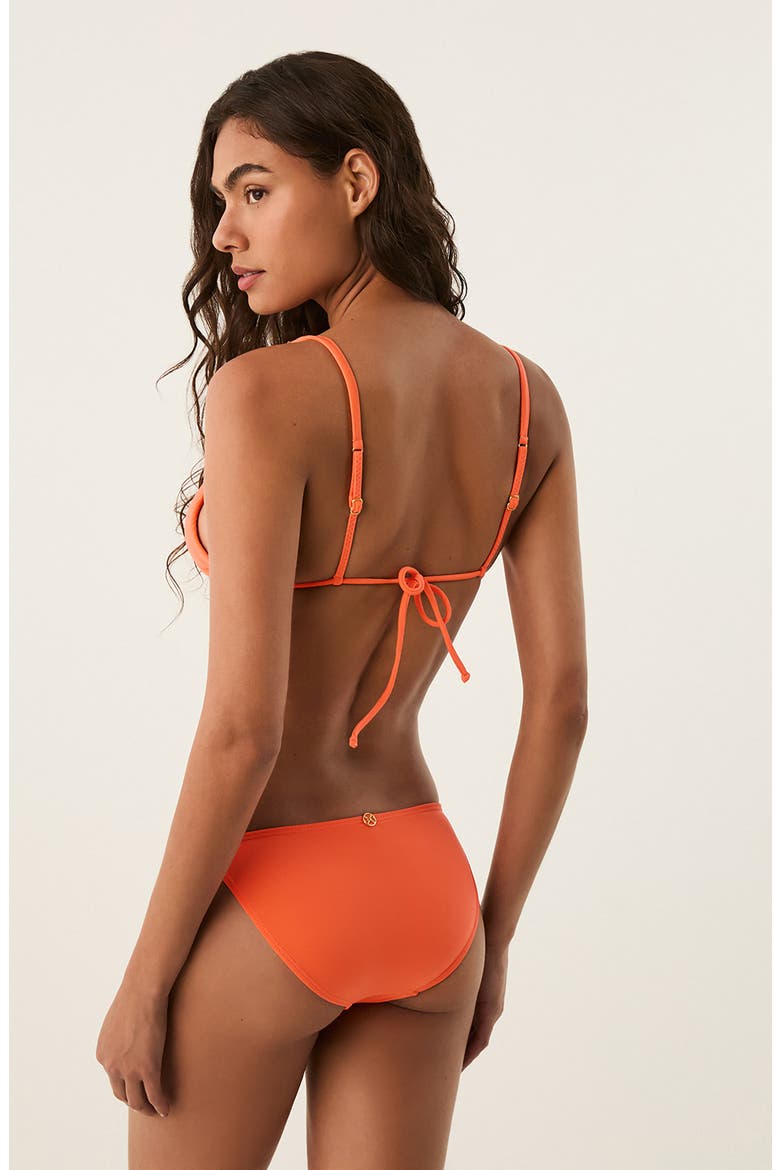 Full Coverage Beaded Swim Bottoms, Alternate, color, ORANGE