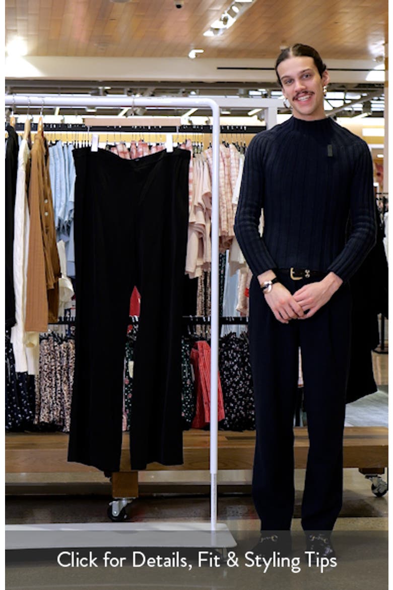 Long Flare Leg Pants video