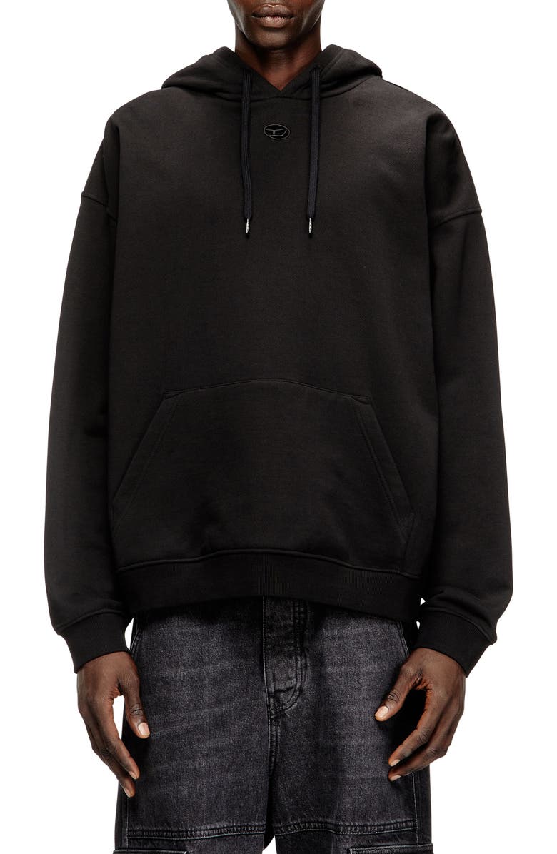 DIESEL<sup>®</sup> S-Boxt-Hood-Dco Cotton Hoodie, Main, color, 
