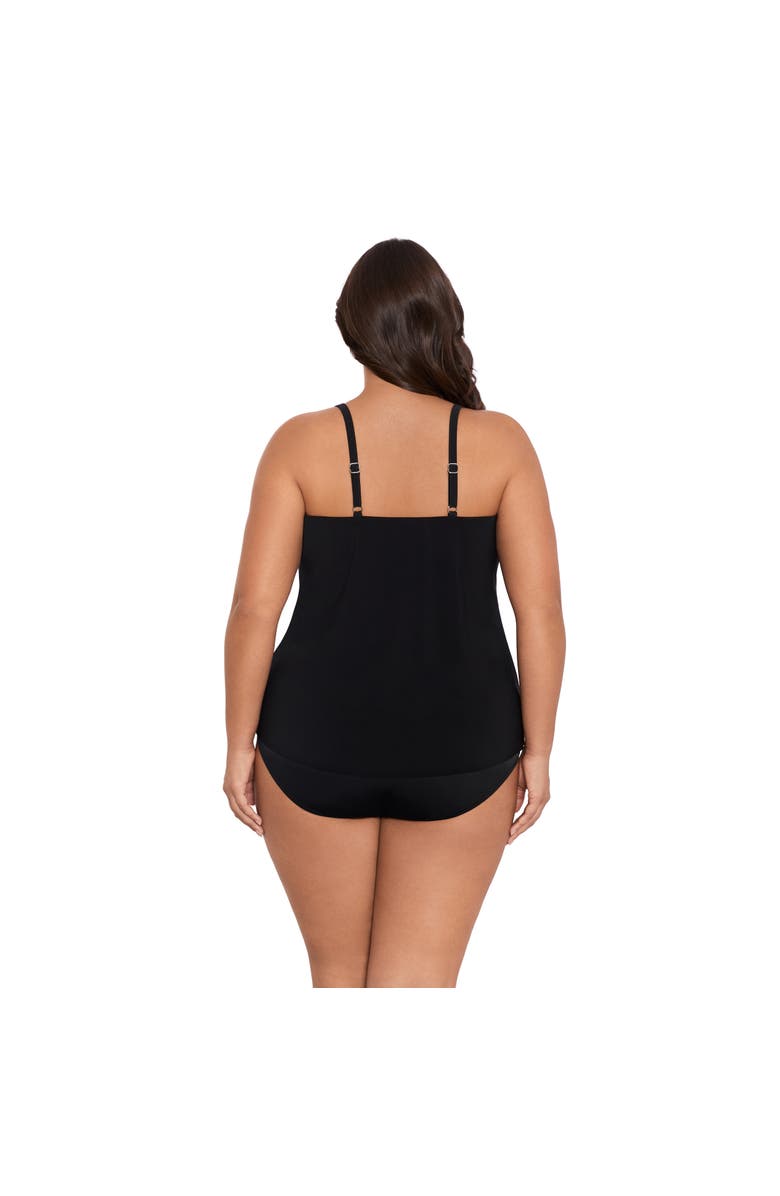 Trimshaper Hank Handkerchief Tankini Swimsuit Top, Alternate, color, Fern Delight