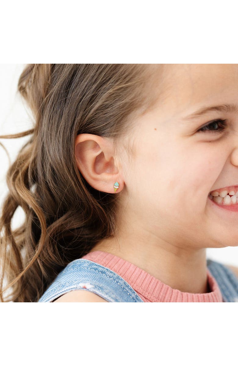 Pip Pop Ice Cream Stud Earring, Alternate, color, Multi