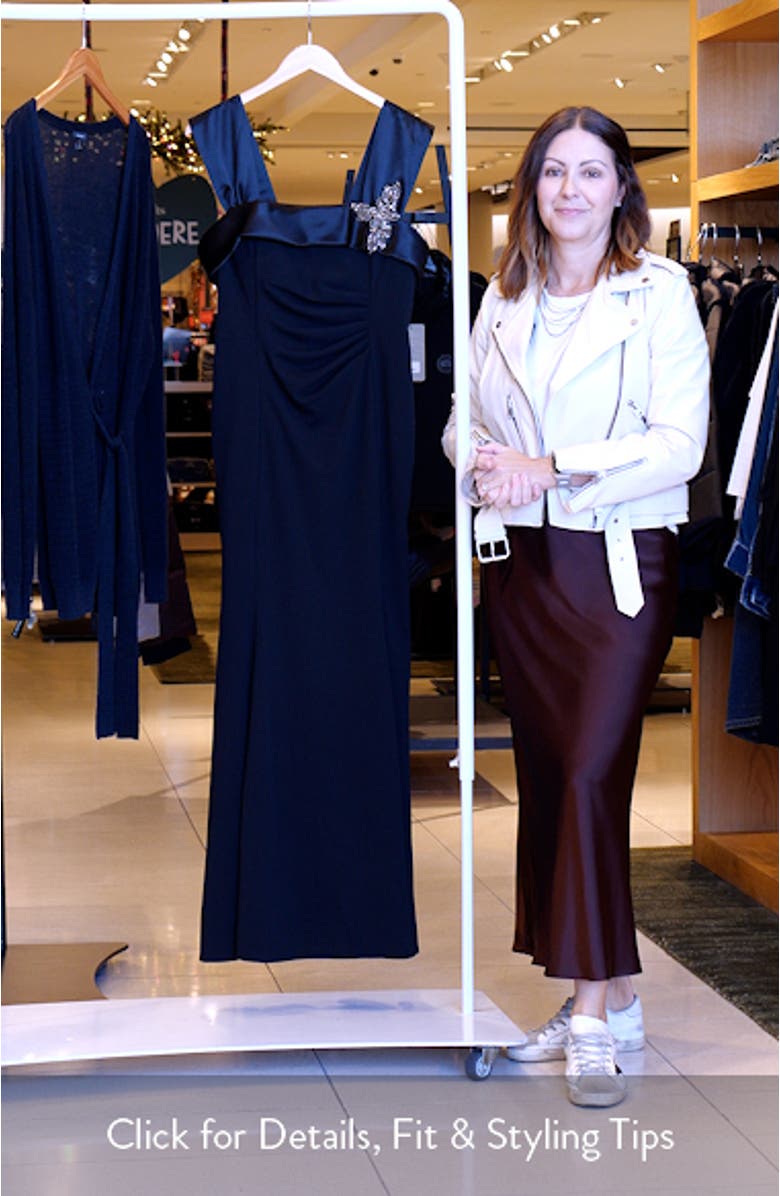 Embellished Mermaid Gown, sales video thumbnail