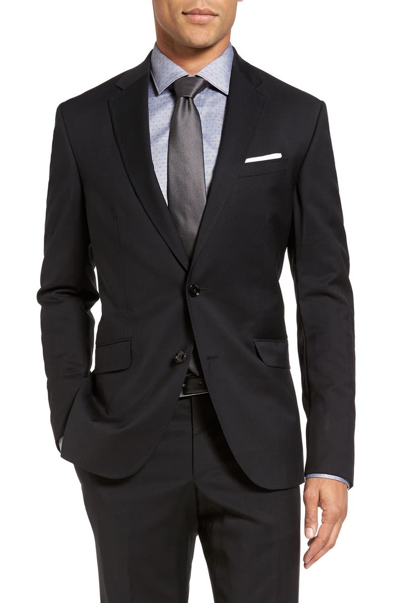 Ted Baker London Jones Trim Fit Wool Suit, Alternate, color,