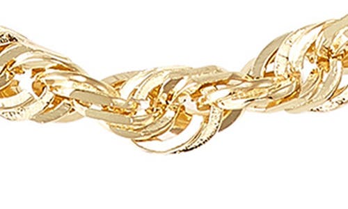 Frankie & Zoe 14k Gold Rope Chain Necklace In Gold