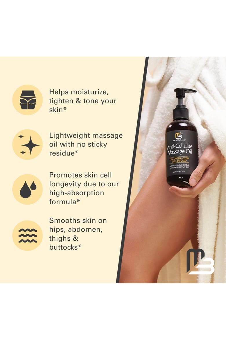 Anti-Cellulite Oil, 16oz, Alternate, color, None
