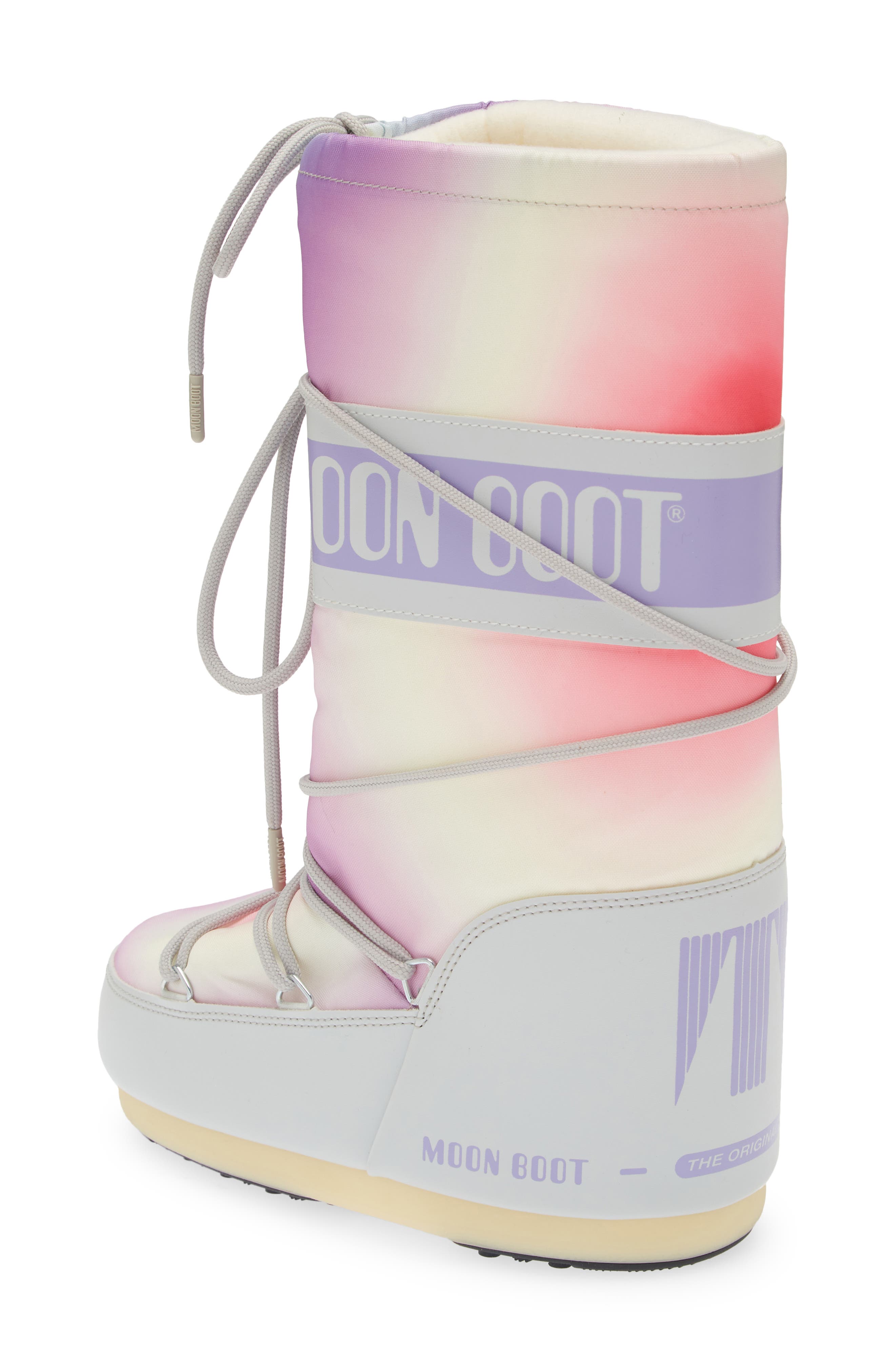 Moon Boot<sup>®</sup> Tie Dye Icon Water Resistant Moon Boot<sup>®</sup>, Alternate, color, 
