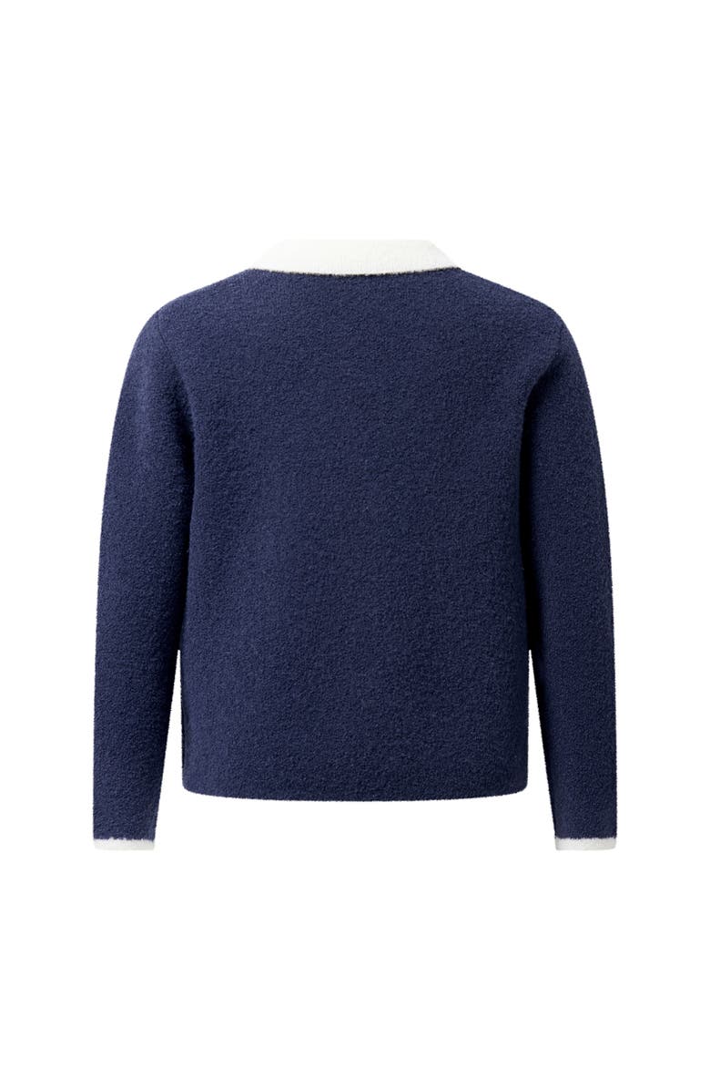 Rachel Riley Knit Blazer, Alternate, color, Navy