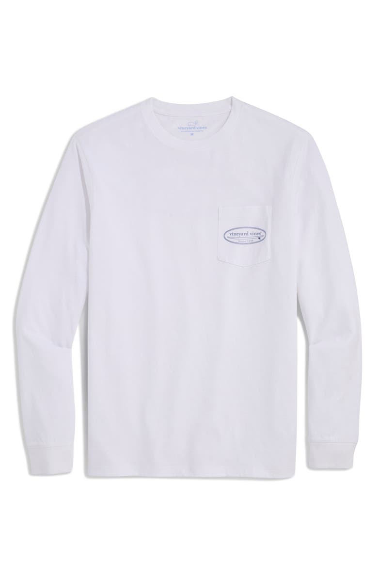 vineyard vines Drift Dye Surf Long Sleeve Cotton Graphic T-Shirt, Main, color, 
