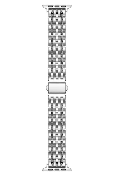 Remy Rhinestone & Stainless Steel Apple Watch® Watchband