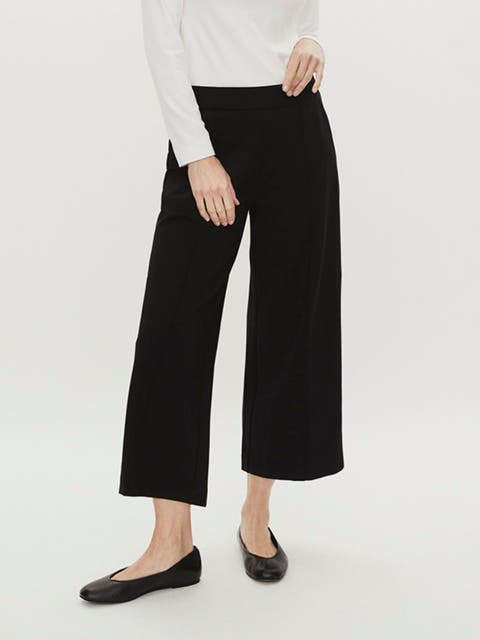 MaPiana Cropped Culotte Pants