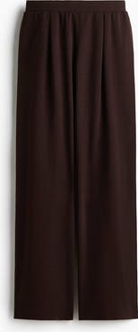 H&M Wide Interlock Joggers