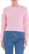 English Factory Crewneck Crop Sweater