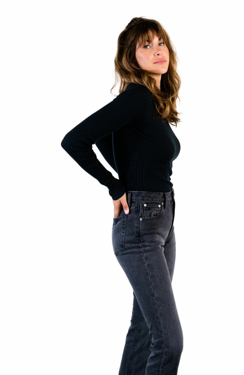 ABLE Becky Straight Leg Jean, Alternate, color, 