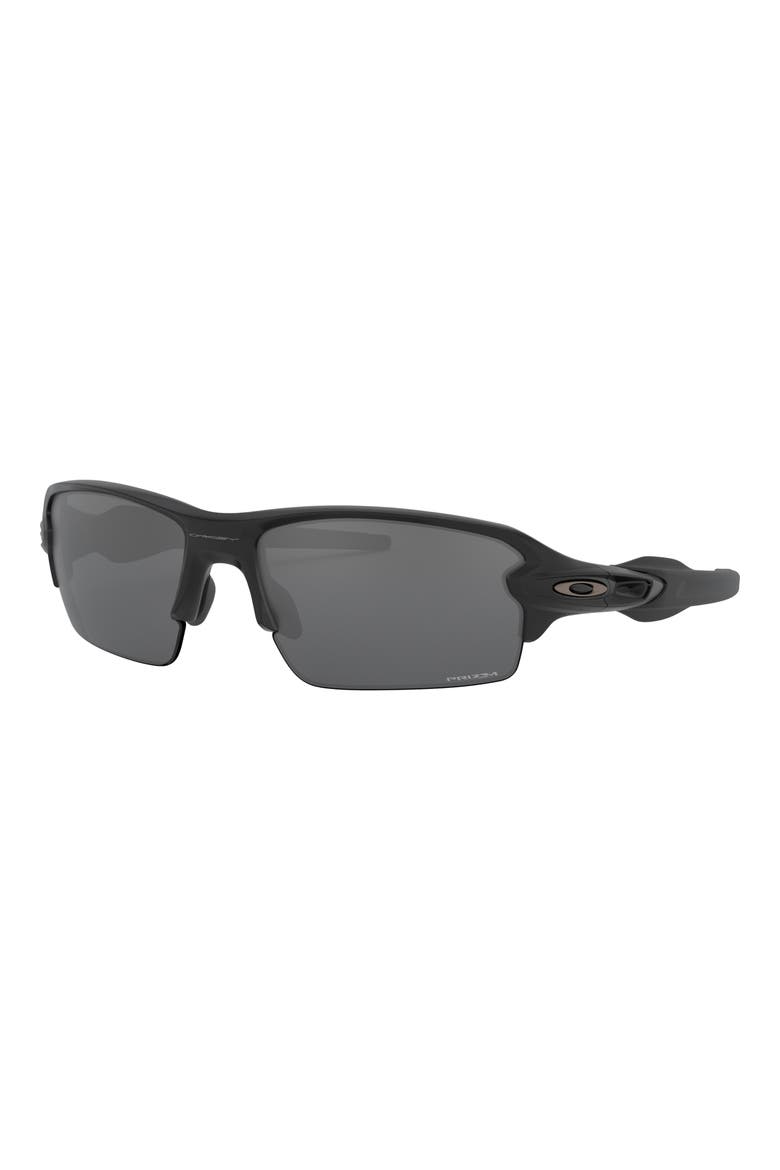 Flak 2.0 61mm Prizm™ Rectangular Sunglasses, Alternate, color, MATTE BLACK