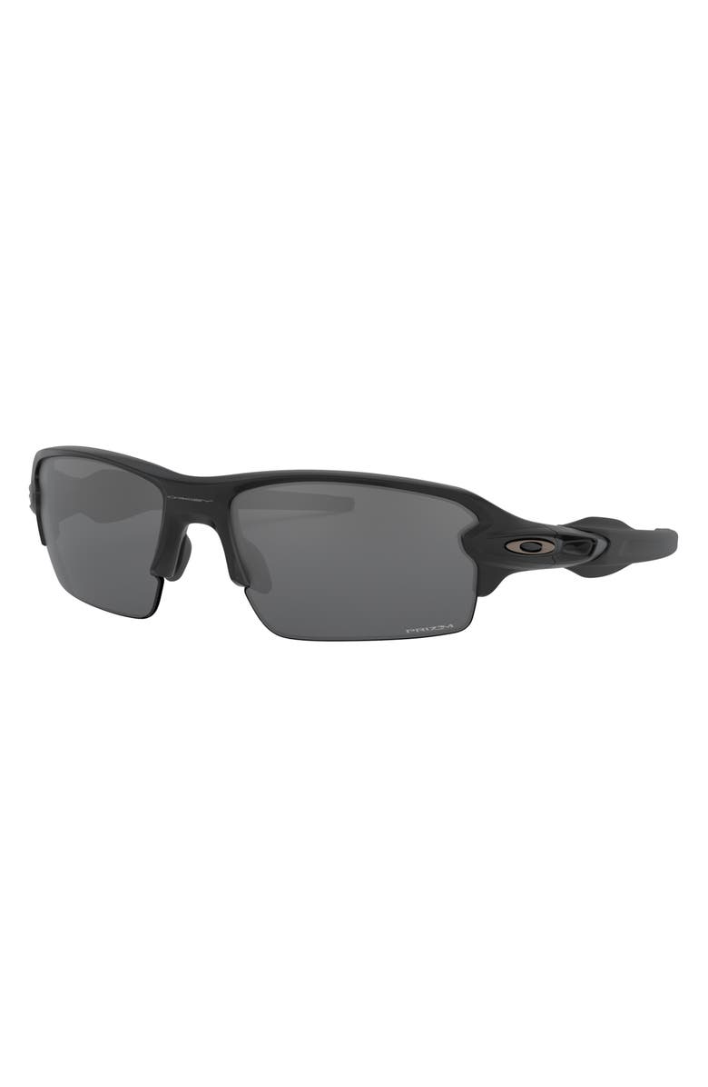 Oakley Flak 2.0 61mm Prizm<sup>™</sup> Rectangular Sunglasses, Alternate, color, Matte Black