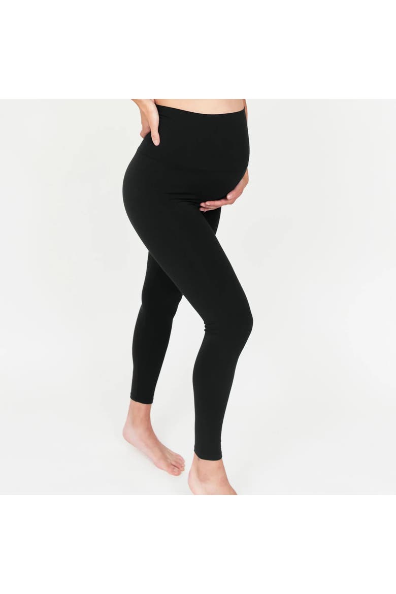 The Signature High-Waisted Leggings, Alternate, color, Black