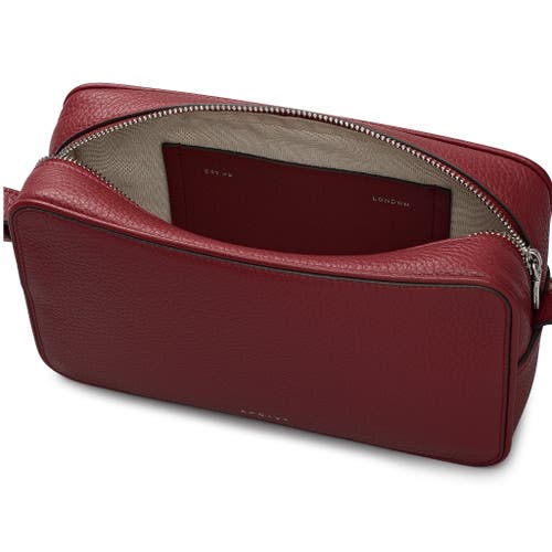 Radley Duchess Close Small Ziptop Crossbody Bag In Red