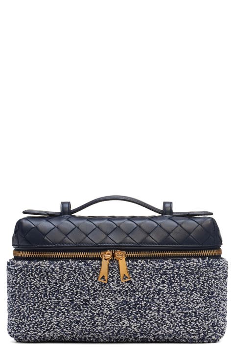 Bang Bang Mixed Media Vanity Case Crossbody Bag