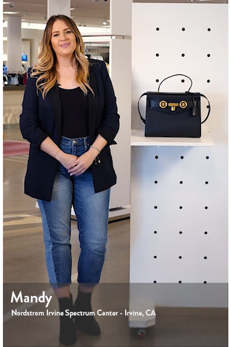 Icon Leather Top Handle Shoulder Bag video