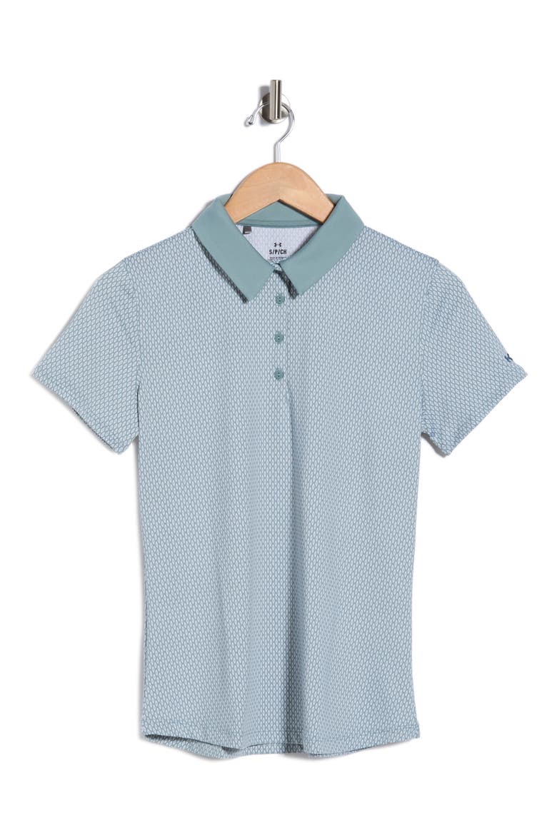 UA Playoff 3.0 Printed Polo, Main, color, SERPENTINE