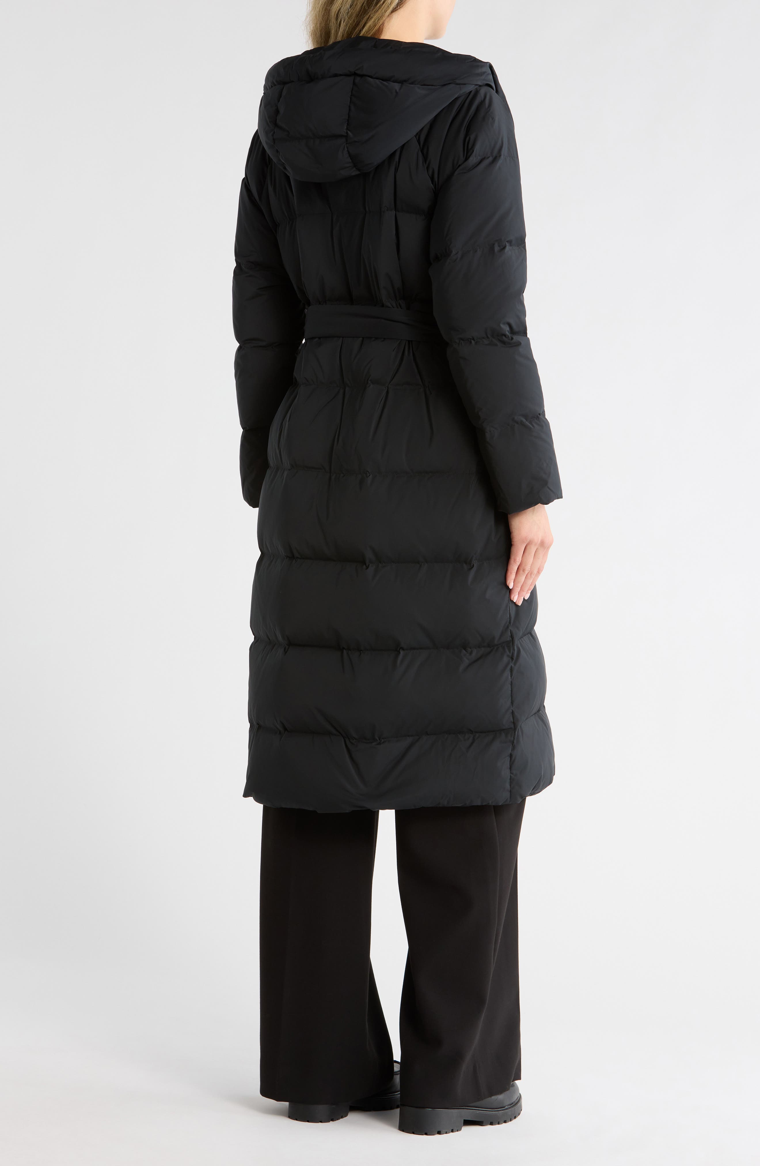True Hooded Down Coat - image 2
