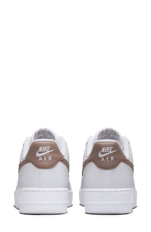 Nike Air Force 1 07 Next Nature Sneaker In White/mink Brown