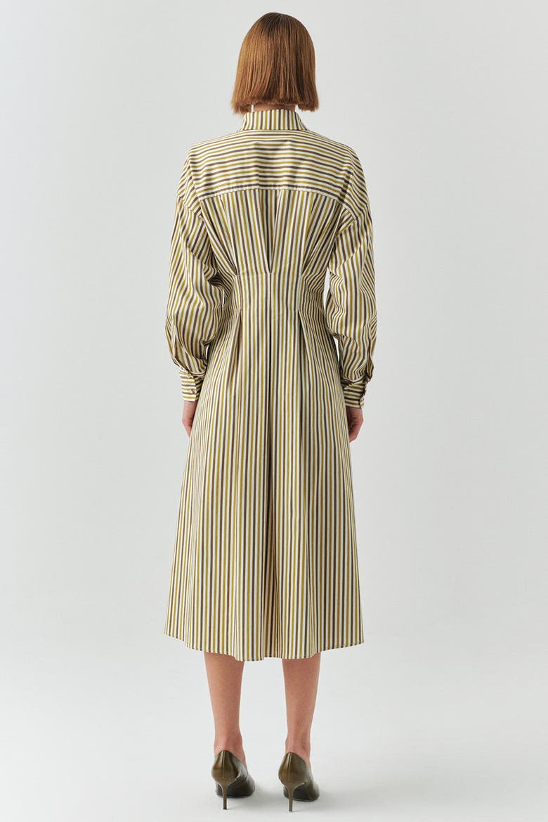 Flora Midi Dress, Alternate, color, MULTI COLOR