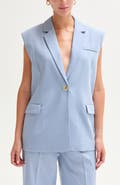 CRESCENT Oversized Blazer Vest
