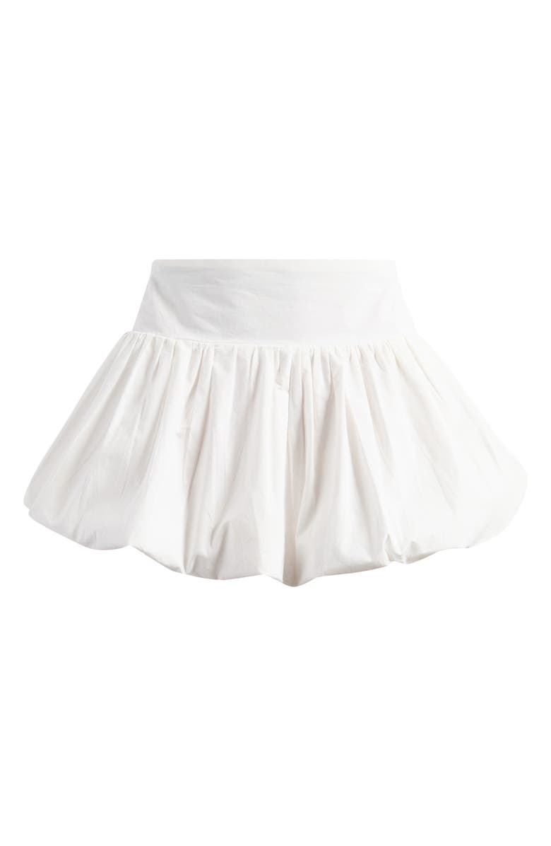 BDG Urban Outfitters Bubble Hem Miniskirt, Alternate, color, White