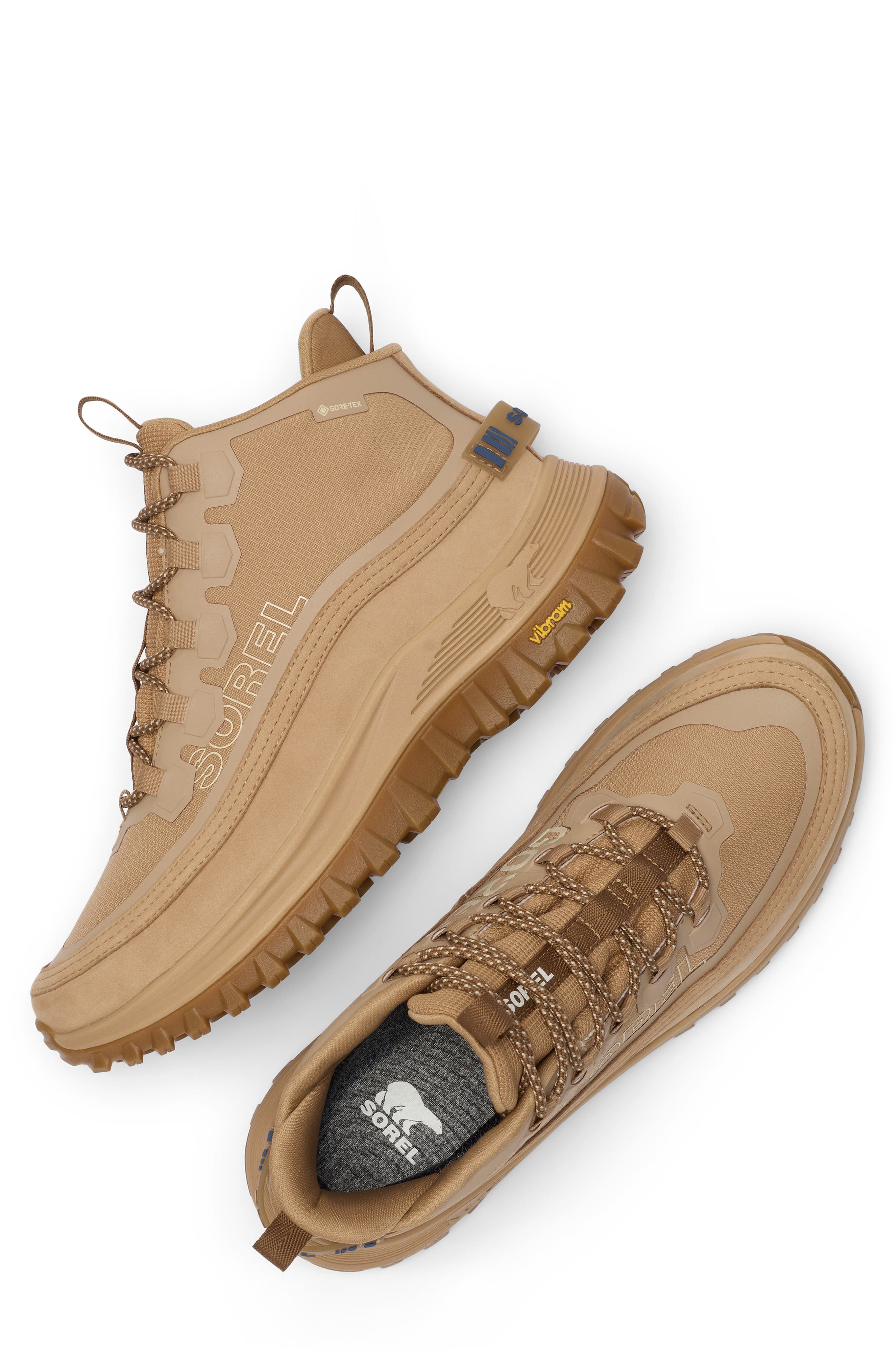 CALLSIGN HORIZON™ Mid GTX Gore-Tex® Waterproof Sneaker, Alternate, color, TAWNY BUFF/ BLEACHED CERAMIC