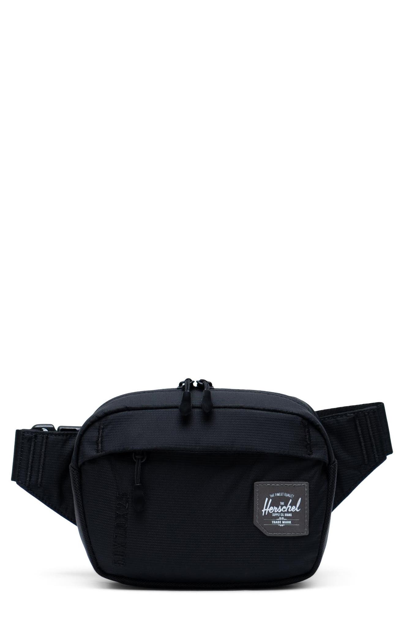 Tour Belt Bag, Main, color, BLACK