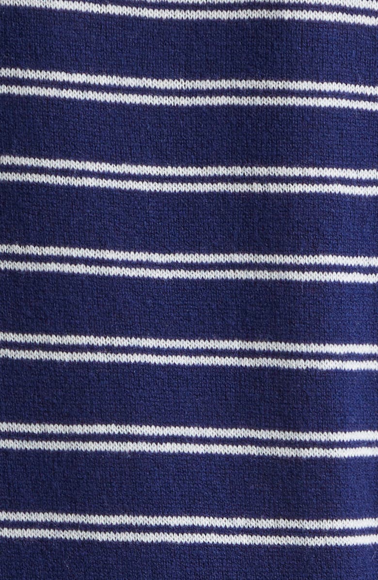 Shushu/Tong Deconstructed Stripe Wool Polo Sweater, Alternate, color, Blue Stripe