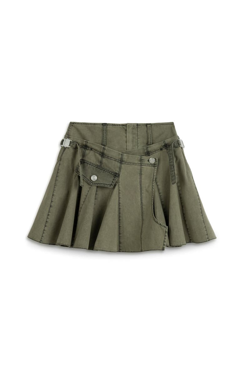 Nocturne Pleated Mini Skirt, Alternate, color, 