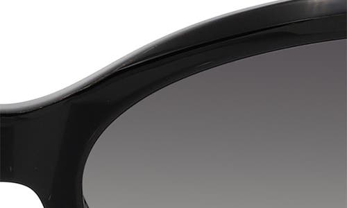 Kate Spade Elowen 55mm Polarized Gradient Rectangular Sunglasses In 02m2-wj