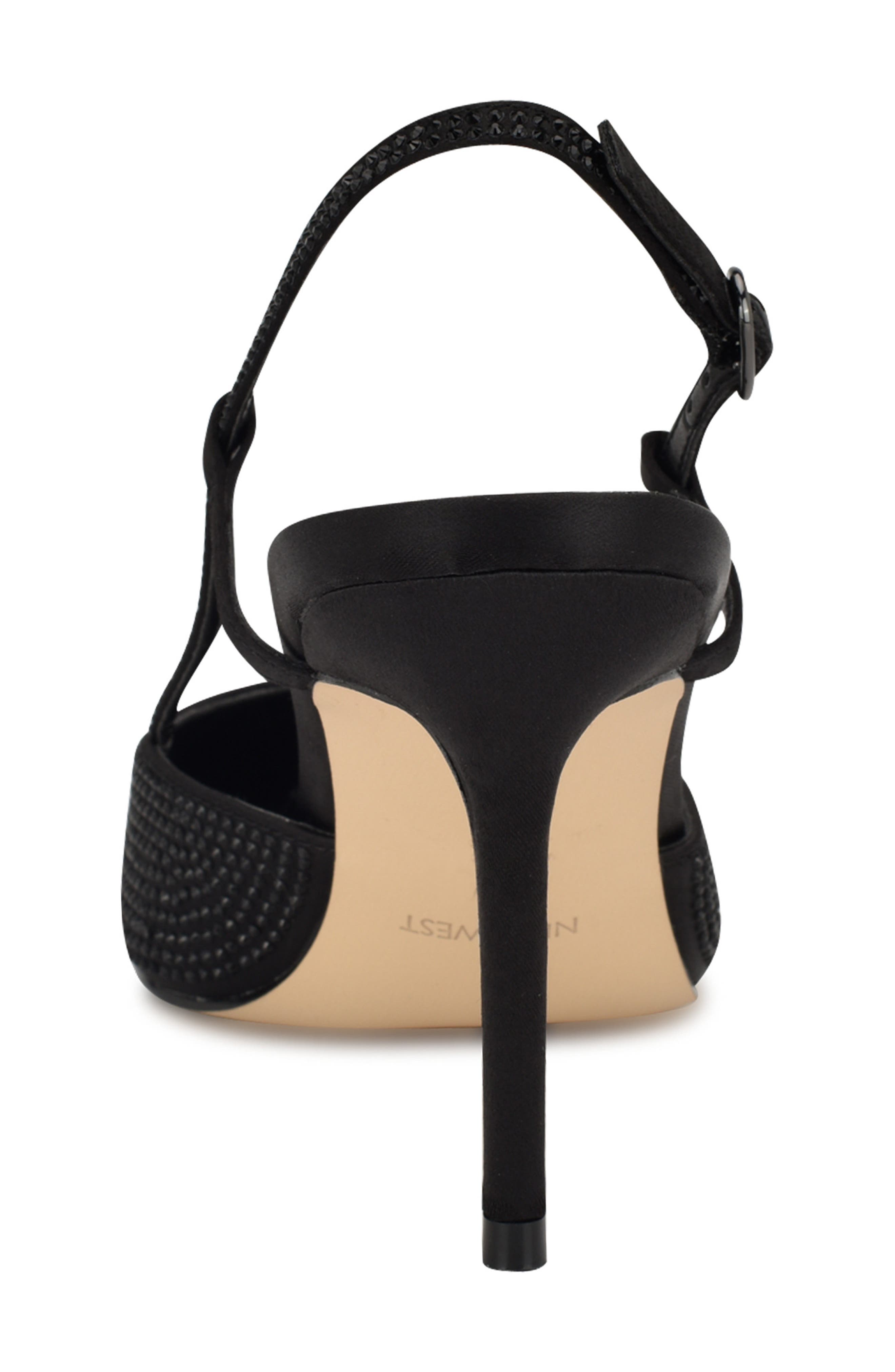 Nine West Rumer Slingback Pointed Toe Pump, Alternate, color, 