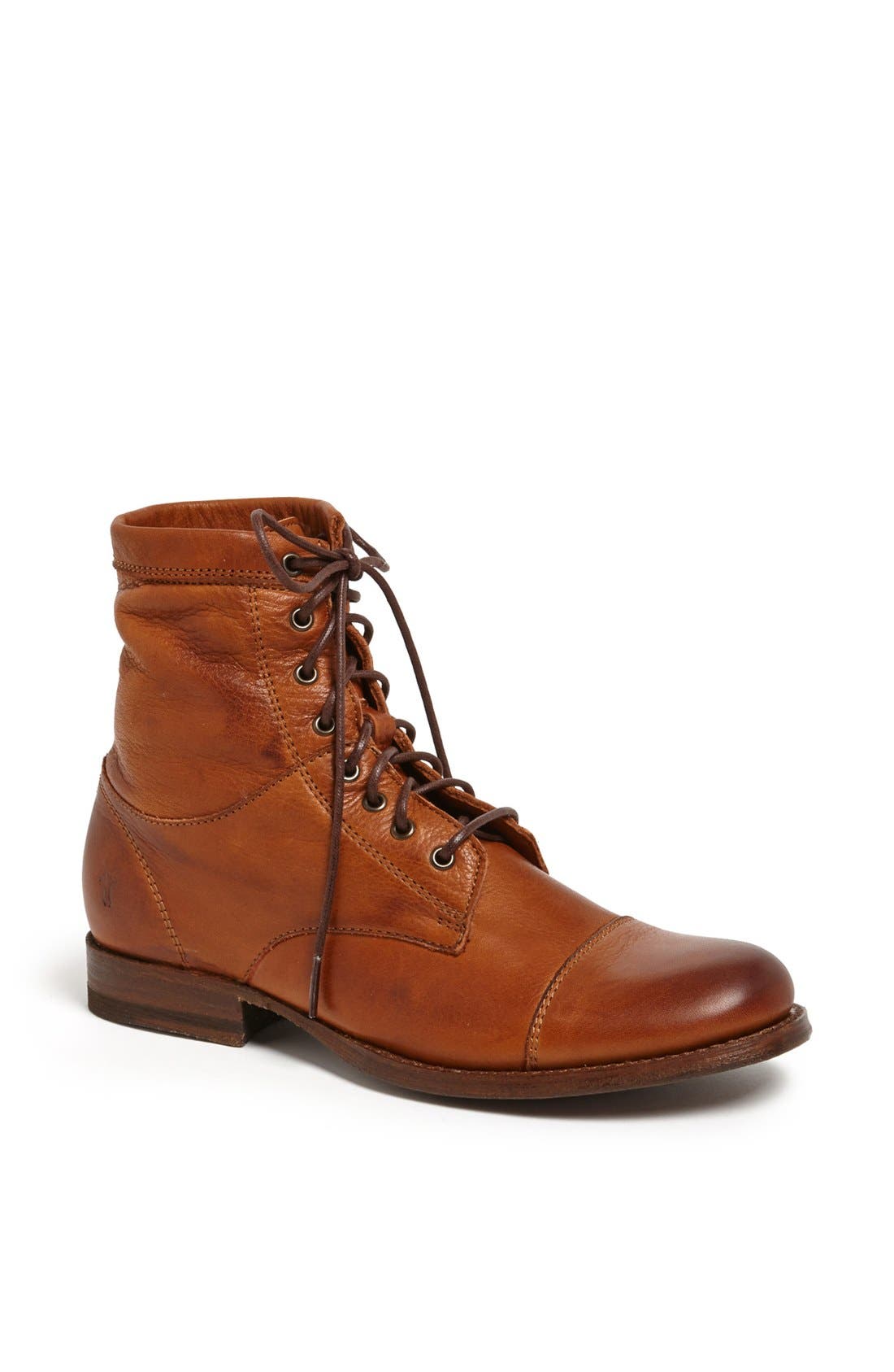 'Erin' Leather Work Boot, Main, color, WHISKEY