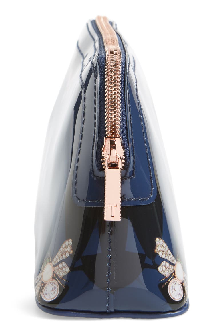 Libert Houdini Cosmetics Case, Alternate, color, NAVY