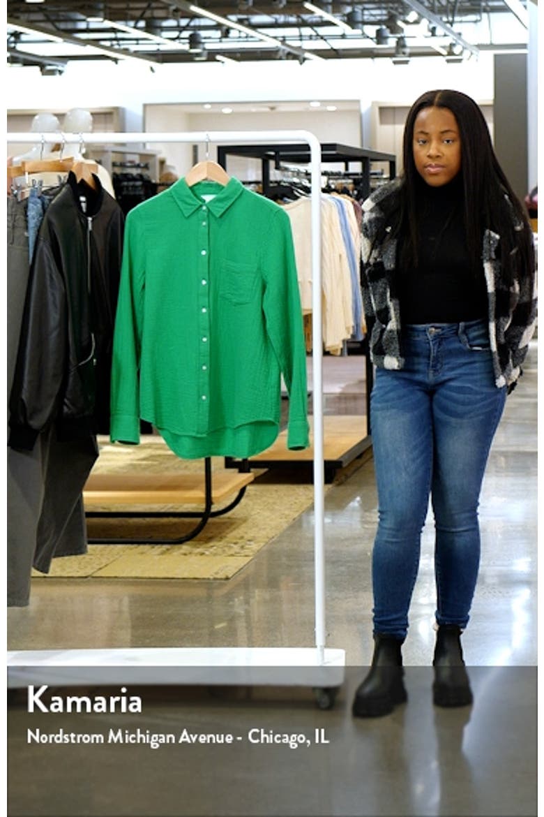 Casual Gauze Button-Up Shirt video