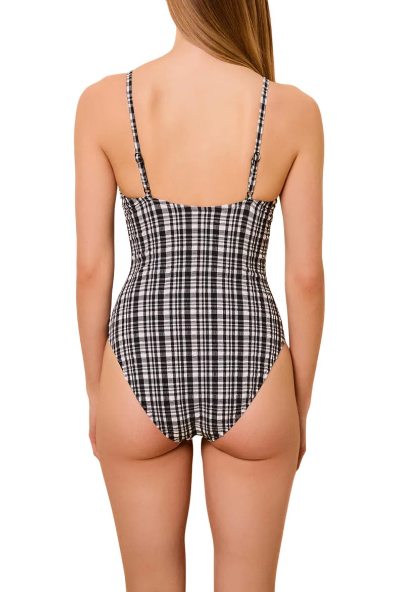 The Taylor Underwire One-Piece Swimsuit, Alternate, color, NOIR