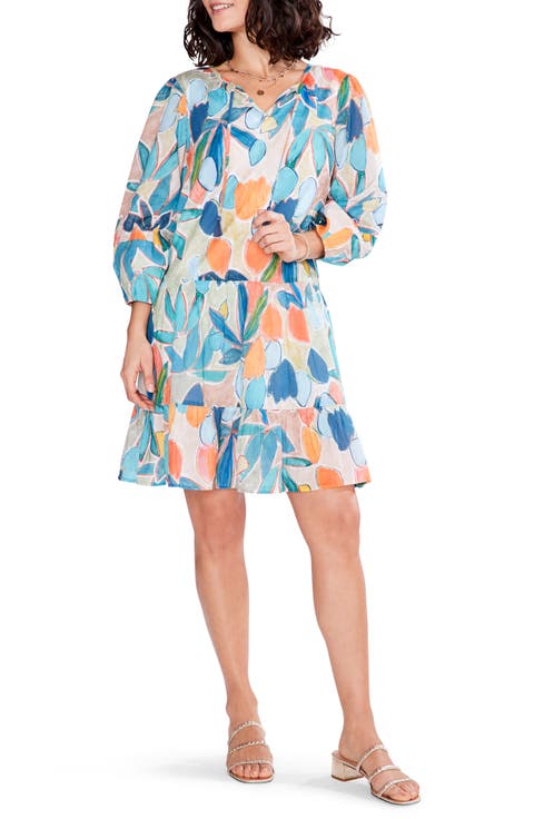 Citrus Grove Floral Dress