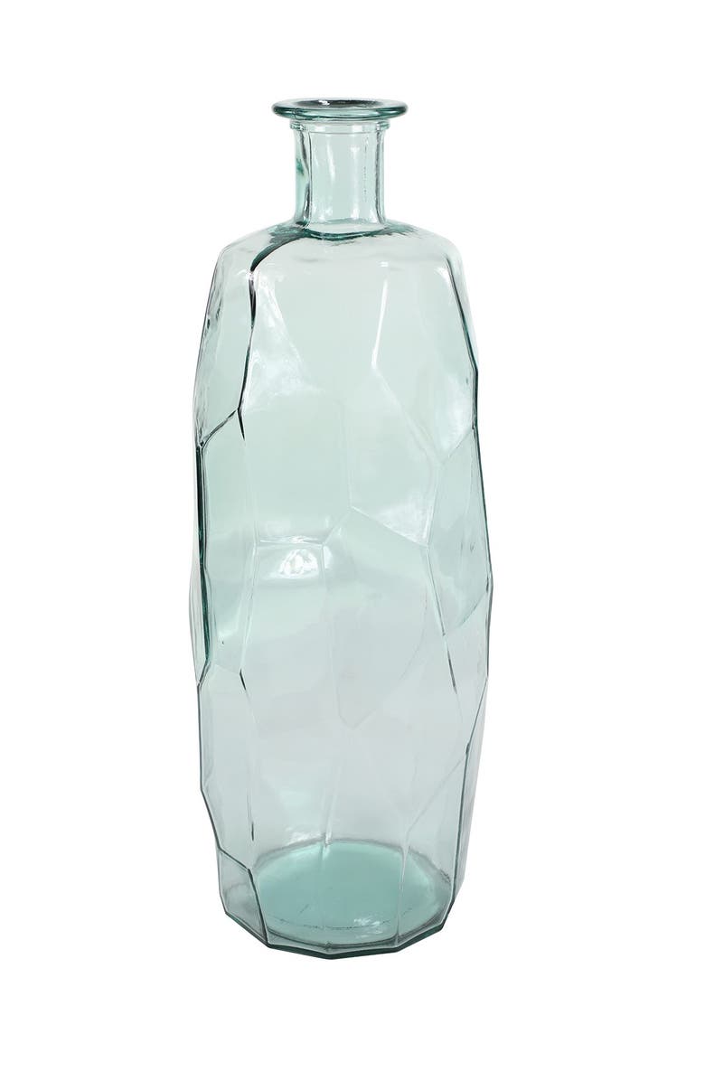 GINGER BIRCH STUDIO Clear Glass Vase, Alternate, color,