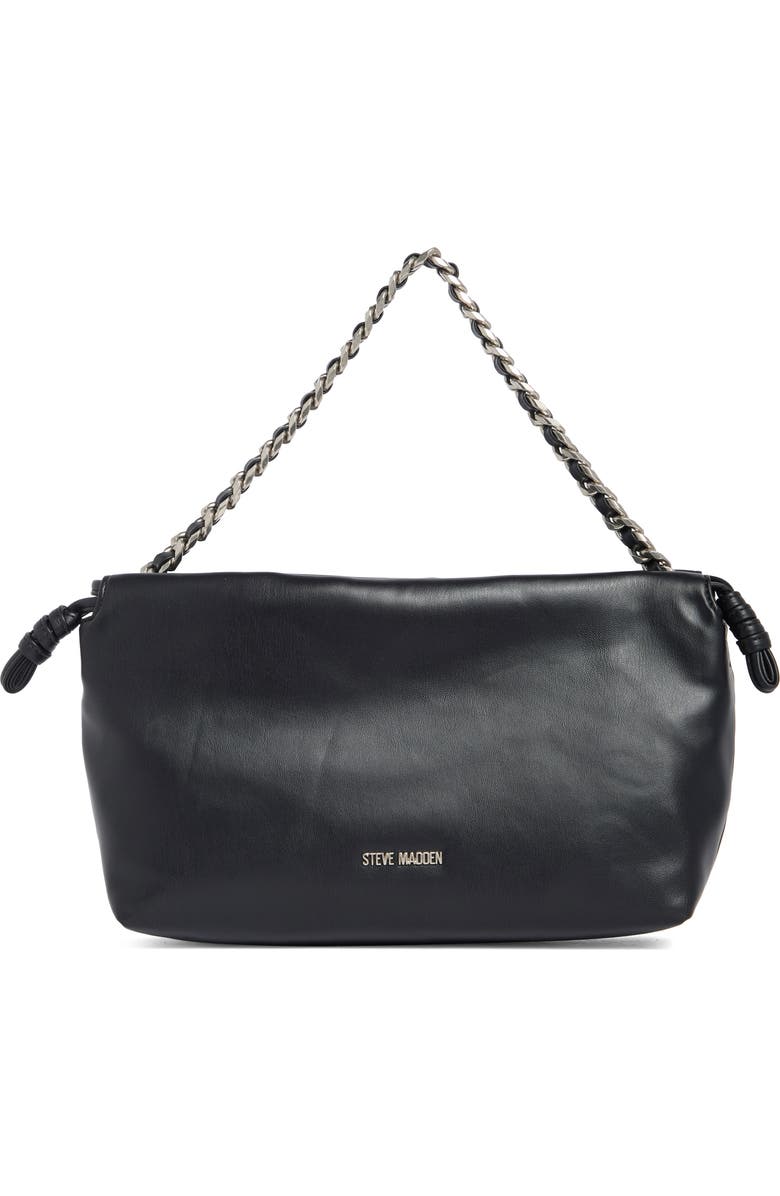 Steve Madden Karma Clutch, Main, color, Black Pu