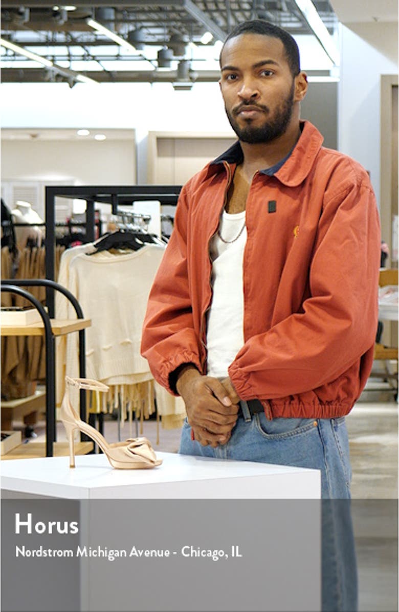 bow ankle strap sandal, sales video thumbnail