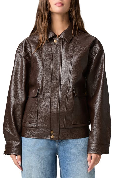 Ashland Faux Leather Jacket