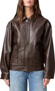 PAIGE Ashland Faux Leather Jacket