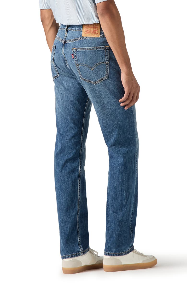 Levi's 505<sup>™</sup> Relaxed Straight Leg Jeans, Alternate, color, Best Season Ltwt