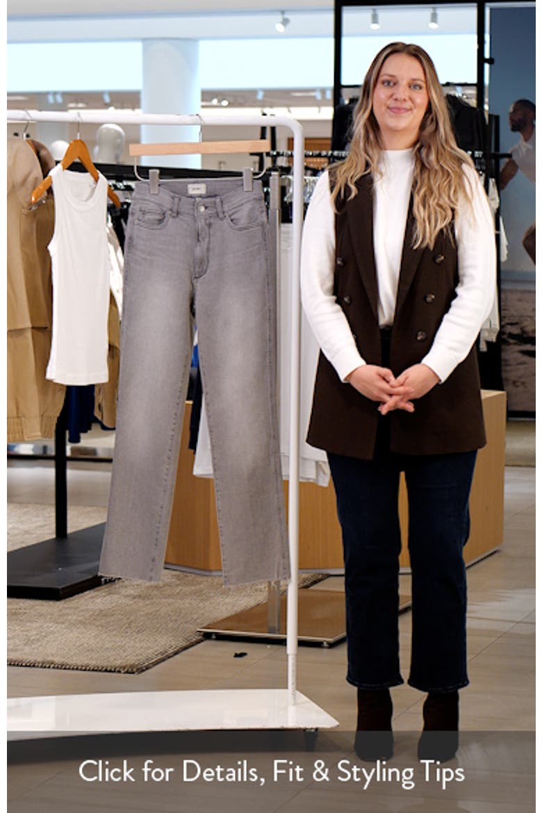 Halle Straight Instasculpt™ High Rise Jeans video