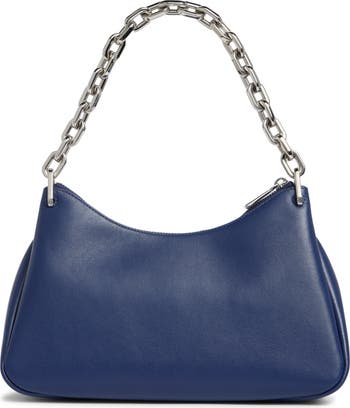 grace chain leather shoulder bag