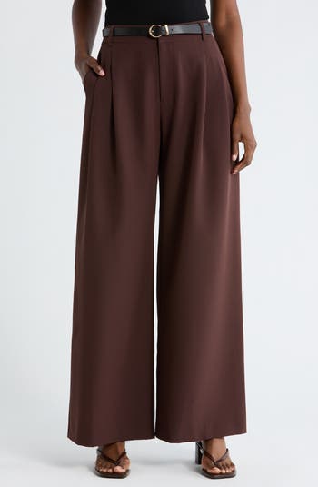 Gemma + Jane Double Pleat Wide Leg Pants | Nordstromrack