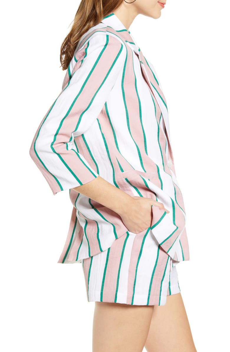 English Factory Double Breasted Jacket, Alternate, color,